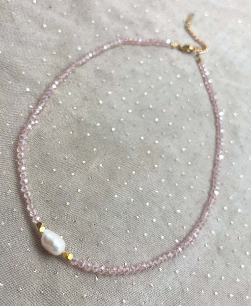 Pearl Solitaire Necklace