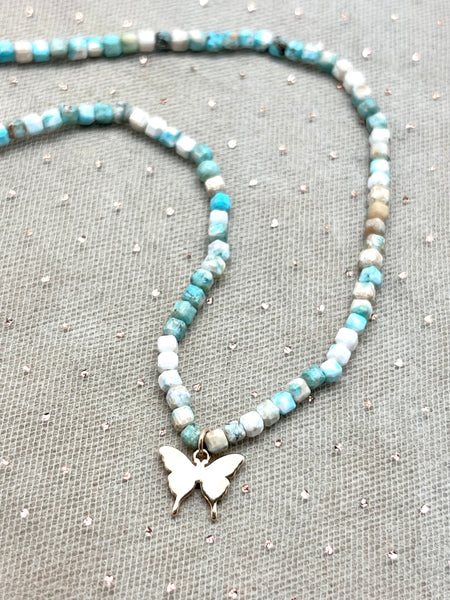 Turquoise Bloom Necklace