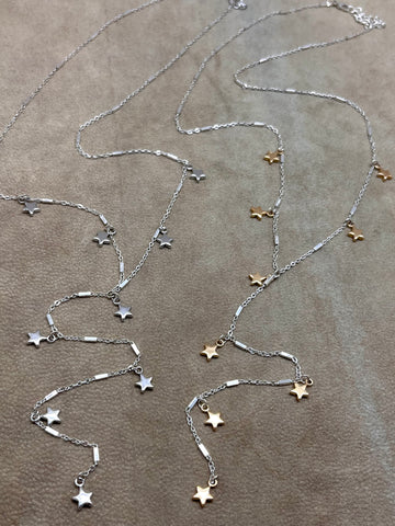 Starlight Rosary Necklace