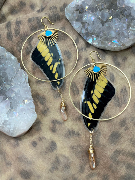 Butterfly Eclipse Earrings