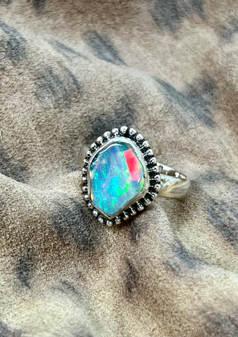 Fire OPal Ring